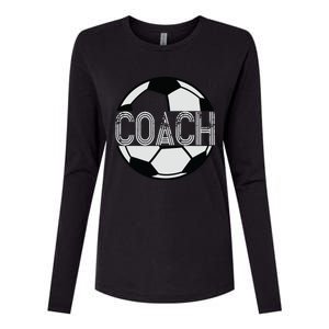 Soccer Coach Great Sports Coaching Gift Womens Cotton Relaxed Long Sleeve T-Shirt