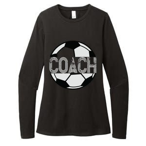 Soccer Coach Great Sports Coaching Gift Womens CVC Long Sleeve Shirt