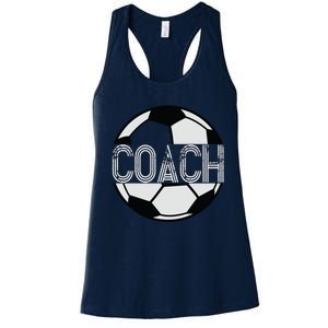 Soccer Coach Great Sports Coaching Gift Women's Racerback Tank