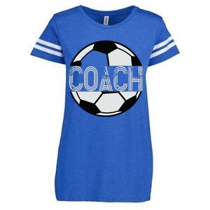 Soccer Coach Great Sports Coaching Gift Enza Ladies Jersey Football T-Shirt