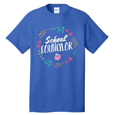 School Counselor Gift Guidance Counselor Back To School Gift Tall T-Shirt