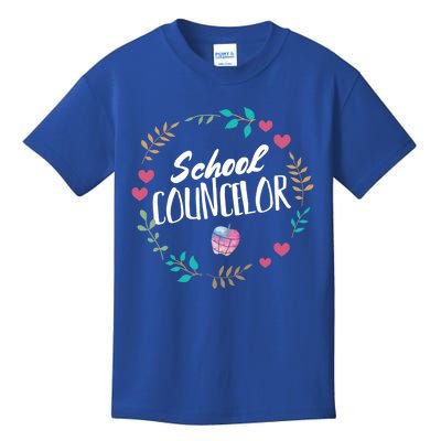 School Counselor Gift Guidance Counselor Back To School Gift Kids T-Shirt