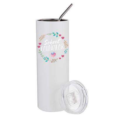 School Counselor Gift Guidance Counselor Back To School Gift Stainless Steel Tumbler