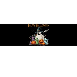 Spooky Cute Ghost Halloween Costume Happy Halloween Ghost Bumper Sticker