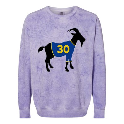 Goat 30 Basketball Jersey Colorblast Crewneck Sweatshirt