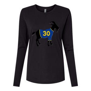 Goat 30 Basketball Jersey Womens Cotton Relaxed Long Sleeve T-Shirt