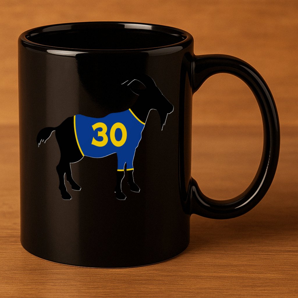 Goat 30 Basketball Jersey 11oz C Handle Ceramic Mug