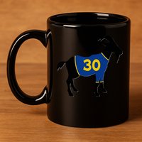 Goat 30 Basketball Jersey 11oz C Handle Ceramic Mug