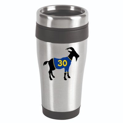 Goat 30 Basketball Jersey 16oz Travel Tumbler