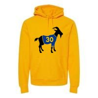 Goat 30 Basketball Jersey Premium Hoodie