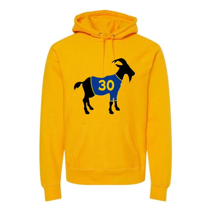 Goat 30 Basketball Jersey Premium Hoodie