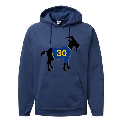 Goat 30 Basketball Jersey Performance Fleece Hoodie