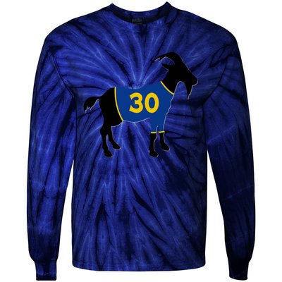 Goat 30 Basketball Jersey Tie-Dye Long Sleeve Shirt