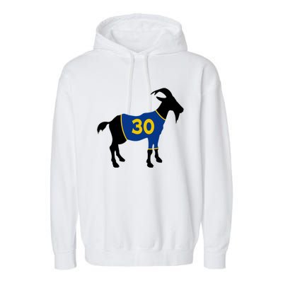 Goat 30 Basketball Jersey Garment-Dyed Fleece Hoodie