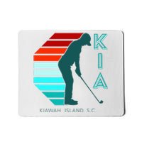 South Carolina Golfing Pro Retro Beach Kiawah Island Golf Mousepad