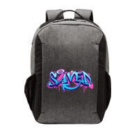 Saved Christian Graffiti Art Retro 80S 90s Vector Backpack