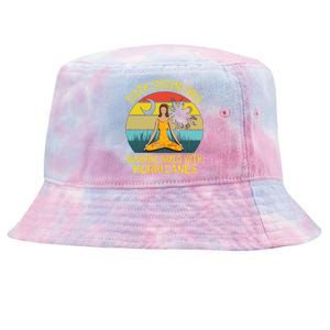 South Carolina Girls Pride Cool Gift Sunshine Mixed With Hurricane Gift Tie-Dyed Bucket Hat