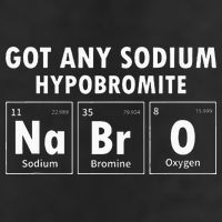 Science Chemistry Got Any Sodium Hypobromite NaBrO Adult Drive Performance Visor