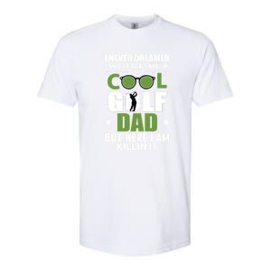 SUPER COOL GOLF DAD FUNNY GOLF Father's Day Gift For Dad Softstyle CVC T-Shirt