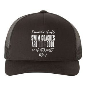 Swim Coaches Gift for Swimming Coach Yupoong Adult 5-Panel Trucker Hat