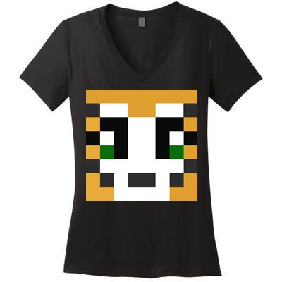 Stampylongnose Cat Gamers Top Stampy Long Nose Youtube Gaming Mine Cat Women's V-Neck T-Shirt