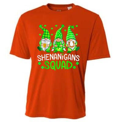 Shenanigans Coordinator Gnome St Patricks Day Teacher Gift Cooling Performance Crew T-Shirt