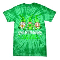 Shenanigans Coordinator Gnome St Patricks Day Teacher Gift Tie-Dye T-Shirt