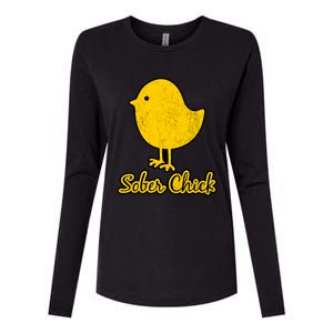 Sober Chick Gift Cute Sobriey Gift Womens Cotton Relaxed Long Sleeve T-Shirt