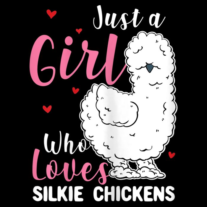 Silkie Chicken Girl Who Loves Silkie Chickens Baby Bodysuit