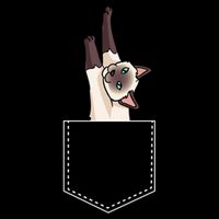 Siamese Cat Gift Love My Siamese Cat Funny Gift Impact Tech Backpack