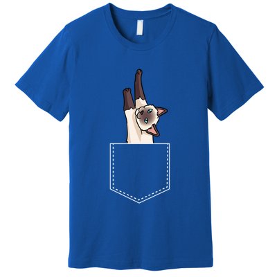 Siamese Cat Gift Love My Siamese Cat Funny Gift Premium T-Shirt