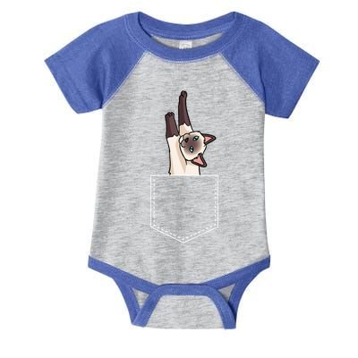 Siamese Cat Gift Love My Siamese Cat Funny Gift Infant Baby Jersey Bodysuit