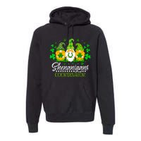 Shenanigans Coordinator Gnome Irish Shamrock Patricks Day Premium Hoodie