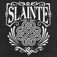 Slainte Cheers Good Health From Ireland 11oz C Handle Ceramic Mug