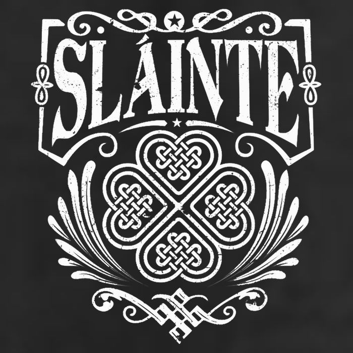 Slainte Cheers Good Health From Ireland 11oz C Handle Ceramic Mug