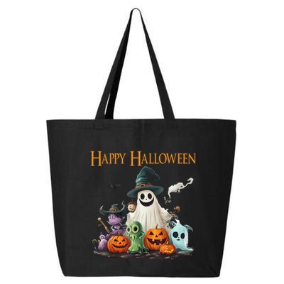 Spooky Cute Ghost Halloween Costume | Happy Halloween Ghost 25L Jumbo Tote