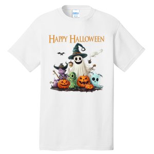 Spooky Cute Ghost Halloween Costume | Happy Halloween Ghost Tall T-Shirt