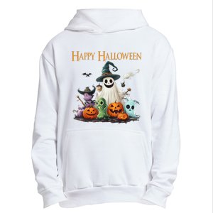 Spooky Cute Ghost Halloween Costume | Happy Halloween Ghost Urban Pullover Hoodie