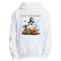 Spooky Cute Ghost Halloween Costume | Happy Halloween Ghost Urban Pullover Hoodie