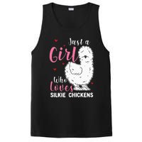 Silkie Chicken Girl Who Loves Silkie Chickens PosiCharge Competitor Tank