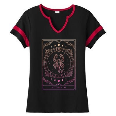 Scorpio Cool Gift Gift Ladies Halftime Notch Neck Tee