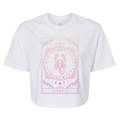 Scorpio Cool Gift Gift Bella+Canvas Jersey Crop Tee