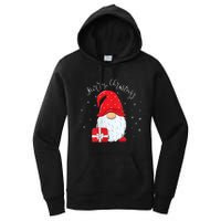 Santa Claus Garden Gnome Merry Christmas Women's Pullover Hoodie