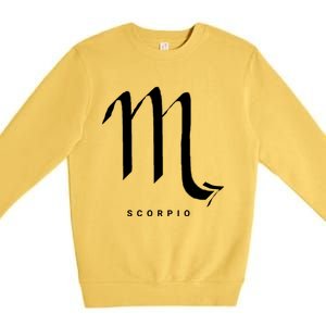 Scorpio Cute Gift Premium Crewneck Sweatshirt