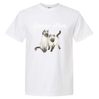 Siamese Cat Gift Siamese Mom Gift Siamese Cat Funny Gift Garment-Dyed Heavyweight T-Shirt