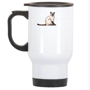 Siamese Cat Gift Gift Love My Siamese Cat Cool Gift Stainless Steel Travel Mug