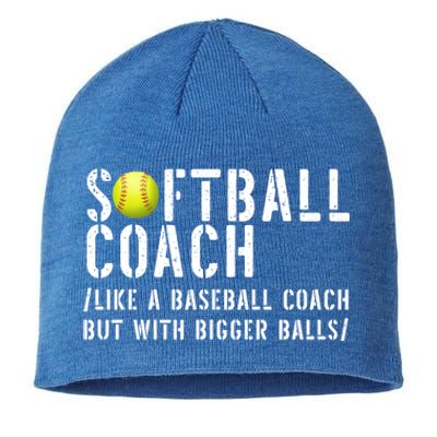 Softball Coach Gift Softball Dad Softball Coach Gift Sustainable Beanie