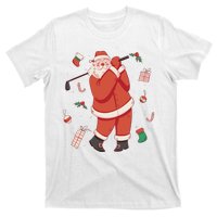 Santa Claus Golf Lover Holiday T-Shirt