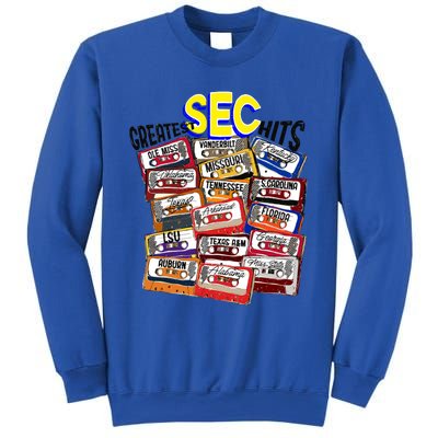 Sec Conference Greatest Hits College Football Game Day Cassette Tape Sweatshirt