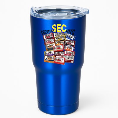 Sec Conference Greatest Hits College Football Game Day Cassette Tape Tumbler